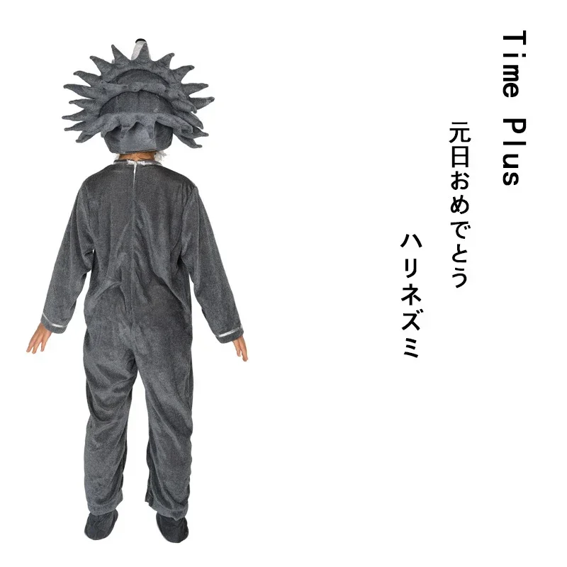 Costume da ragazzo di lusso riccio gioco per bambini gioco di ruolo Costume di Halloween ragazzo cartone animato bambini Set tuta 2021 cappello scarpe di stoffa