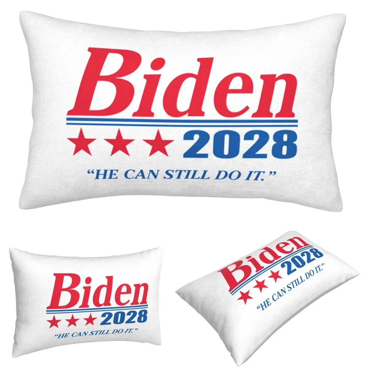 Прямоугольная наволочка Biden 2028, декоративная наволочка для спальни, кровати, домашняя комфортная декоративная подушка