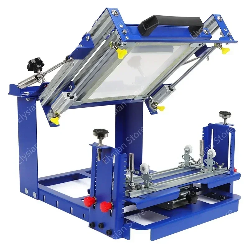 Curved Screen Printing Machine Press Silk Screen  Machine screen printing station use for bottle printing