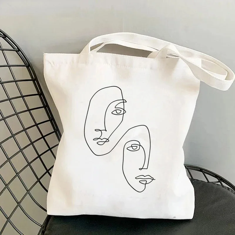 bolsa-de-lona-minimalista-com-arte-floral-abstrata-de-rosto-humano-elegante-bolsa-de-compras-reutilizavel-para-mulheres