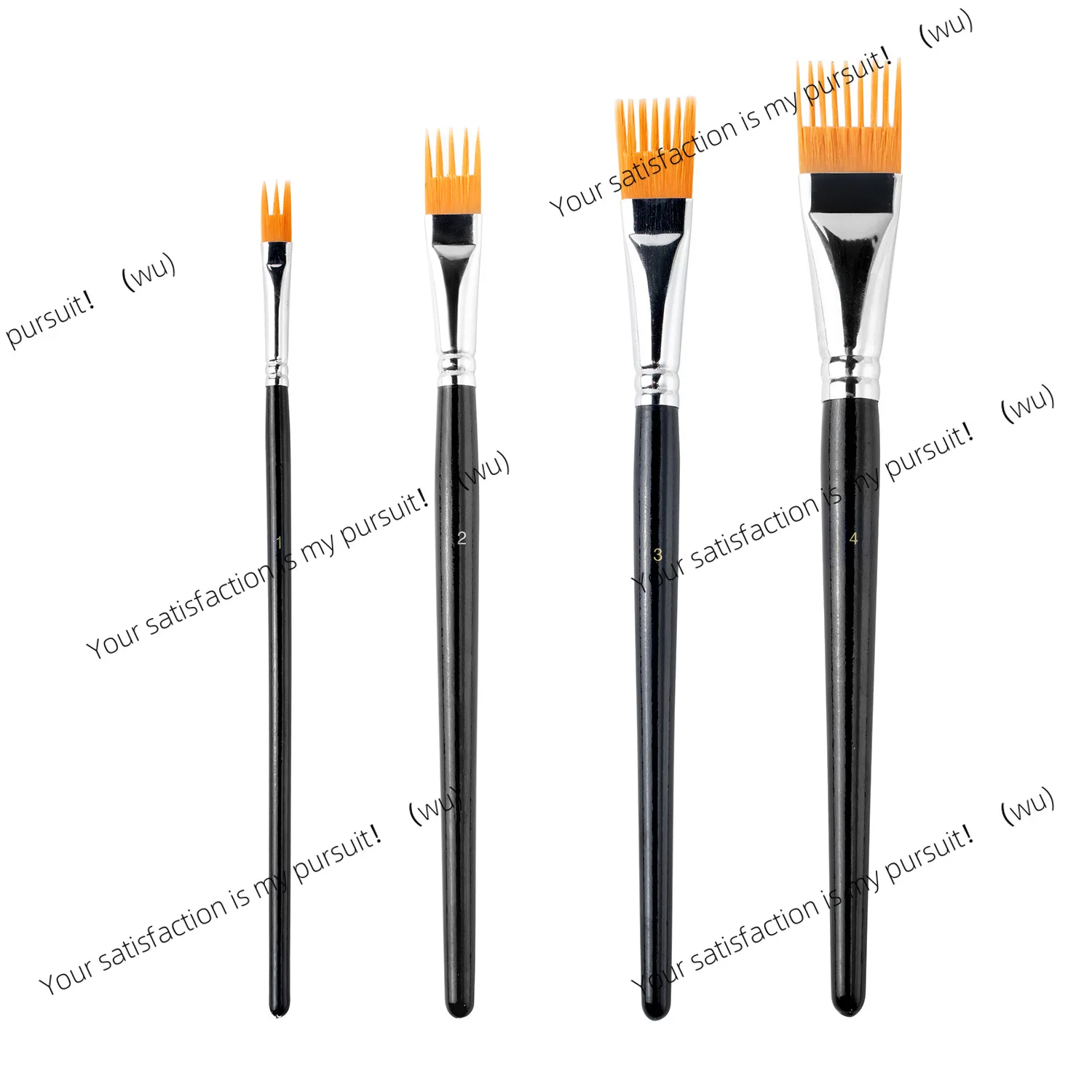 Paintbrush Set for Watercolor Oil Digital Painting - Landscape Leaf Art Brushes for Artists & Students