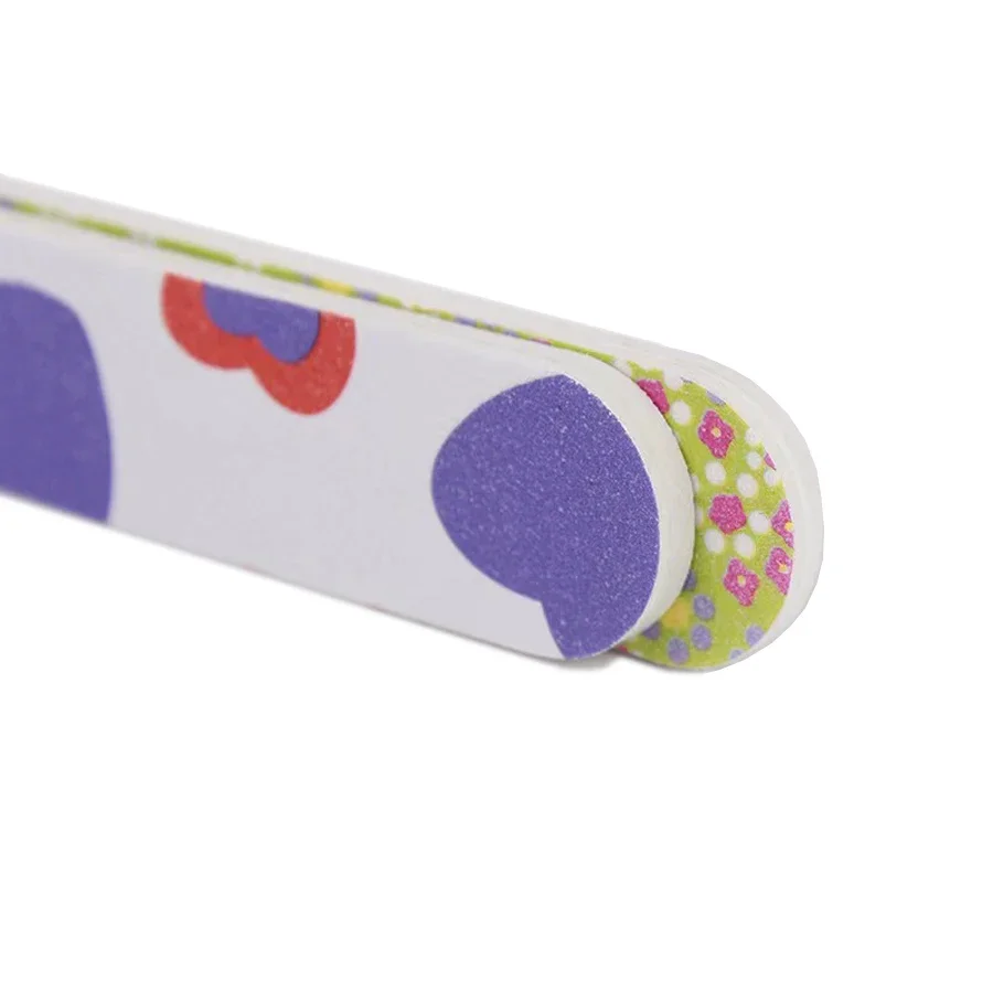 10Pcs Disposable Double Sided Nail Files Emery Boards Travel Size Portable Pedicure Manicure Nail Care