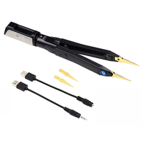 -A51Z DT71 Intelligent Digital Tweezers Mini SMD Tester LCR Meter Diode Resistor 10Khz Signal Generator Auto Scan OLED Display