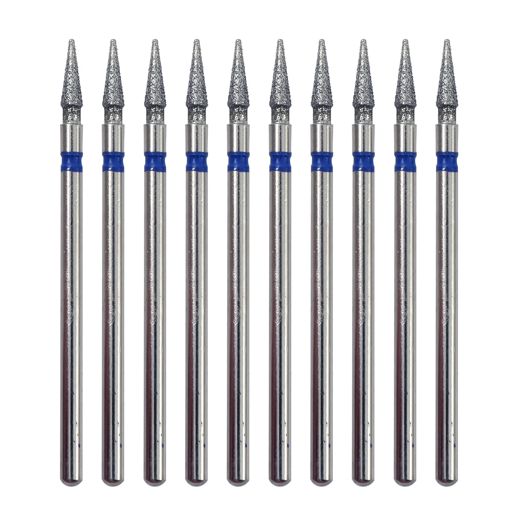

10pcs Diamond Milling Cutter Nail Drill Bits Set For Manicure Accessory Pedicure Eletric Machine Nail Bit Brush Burr Tools