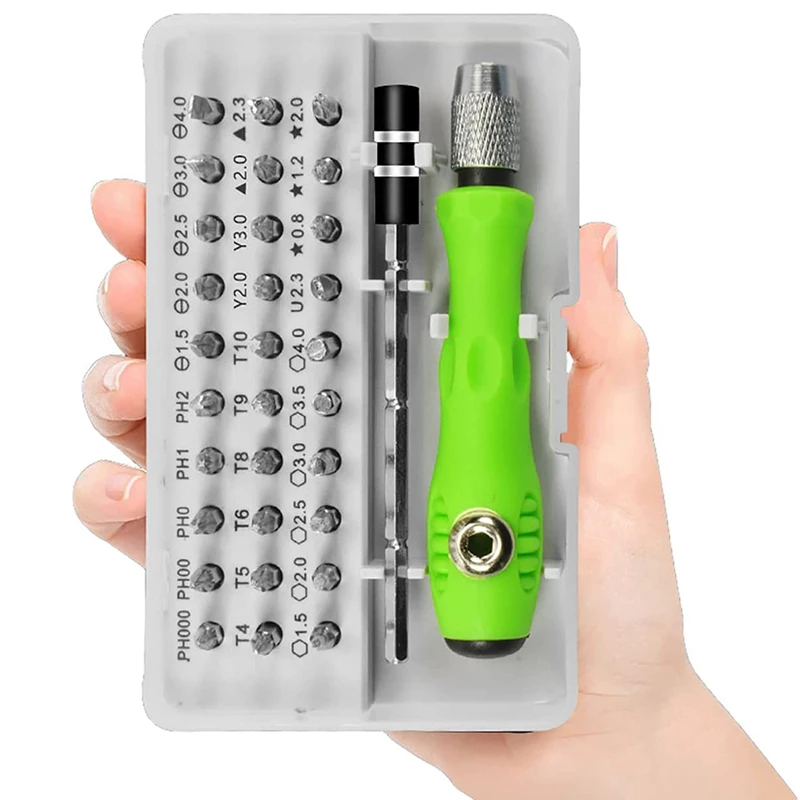 

Набор отверток 32 в 1, комплект высокоточных магнитных насадок для отверток, для ремонта мобильных телефонов, IPad, камер