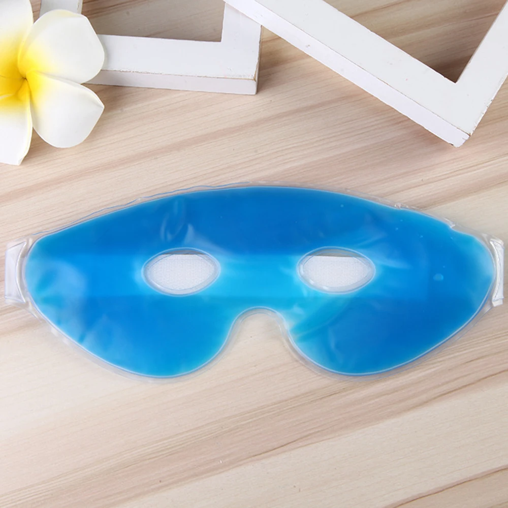 Raffreddamento Ice Eye Mask sollievo dalla fatica rimuovi occhiaie maschera per gli occhi freddi maschera per il sonno raffreddamento cura degli occhi Gel rilassante Eye Pad TSLM1