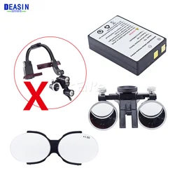 Dental 5W LED Headlight Binocular Loupes 2.5X/3.5X Accessories Spare Parts Dentist Surgical Headlamp Dentistry Tools