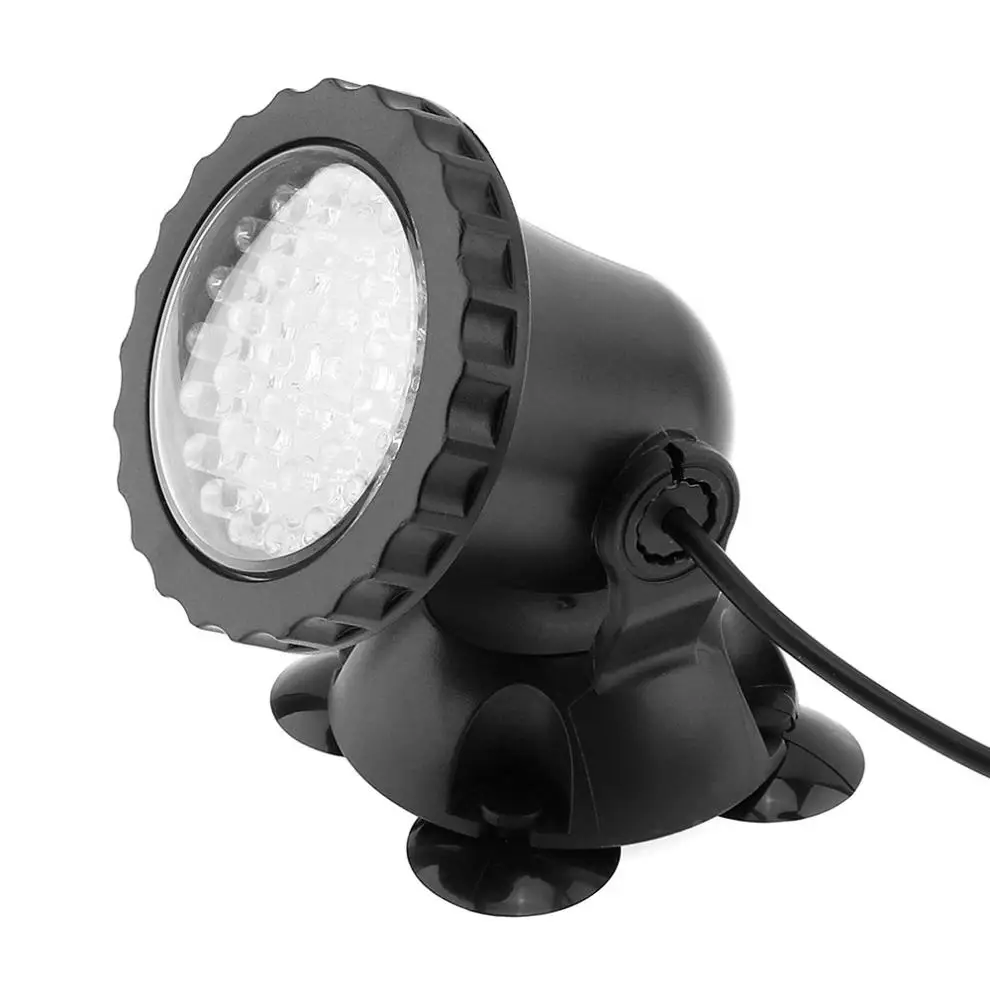 Underwater Lights 5pcs Changing Pond Lights IP68 RGB Spotlight Underwater 36LEDs Spot Lights for Garden Lawn Tree Flag Waterfall
