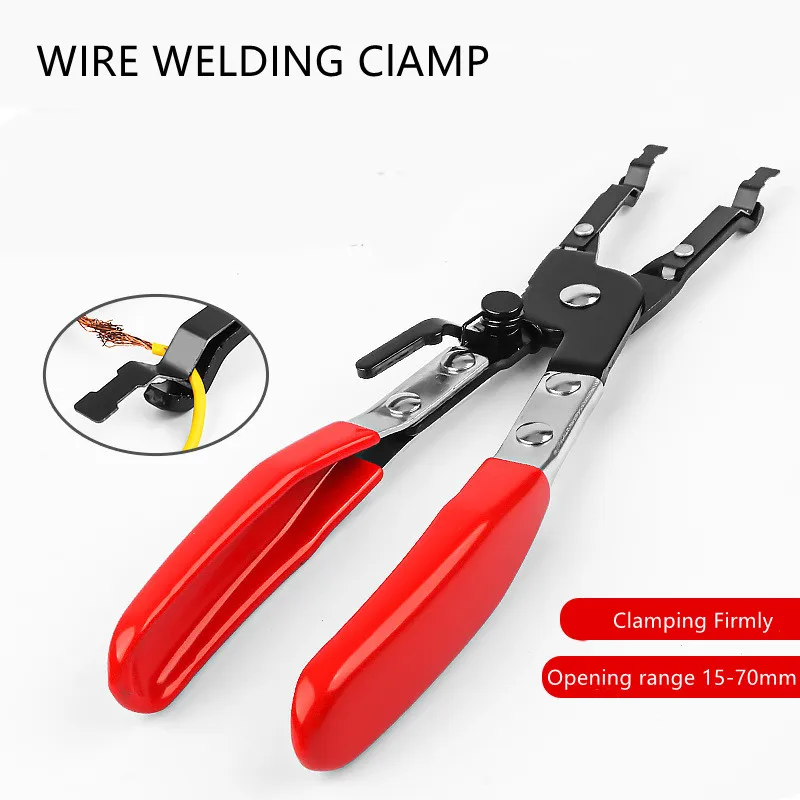 Universal Car Vehicle Soldering Aid Pliers Hold 2 Wires Innovative Car Repair Tool Garage Tools Wire Welding Clamp