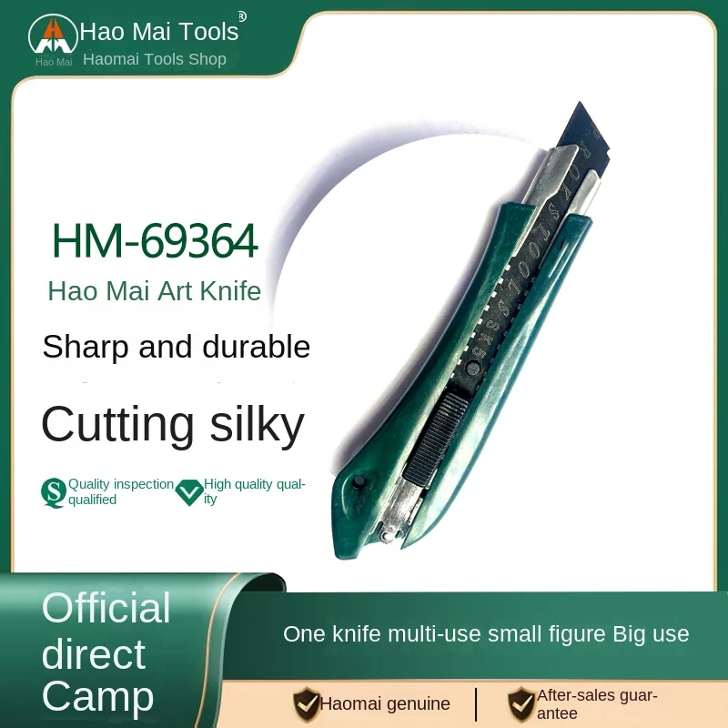

Hao Mai художественный нож резак для обоев резак для бумаги доставка открывалка коробка нож стойка для ножей HM69364