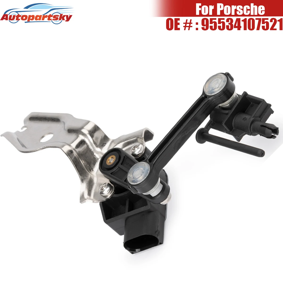 

Auto Parts Front Left Air Suspension Height Level Sensor 95534107521 7L0616213 For Porsche Cayenne VW TOUAREG AUDI Q7