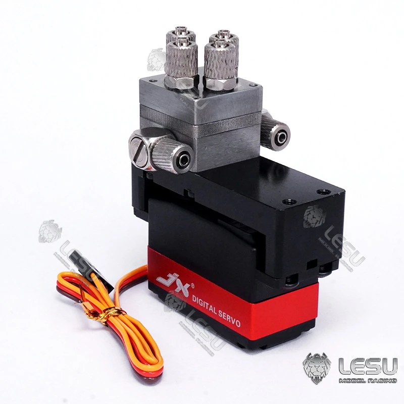 RC 1/14 Technisches Umleitungsventil für Tamiya Hydraulikbagger Lader Muldenkipper für VOLVO MAN Kipper DIY-Teile – Detail 3