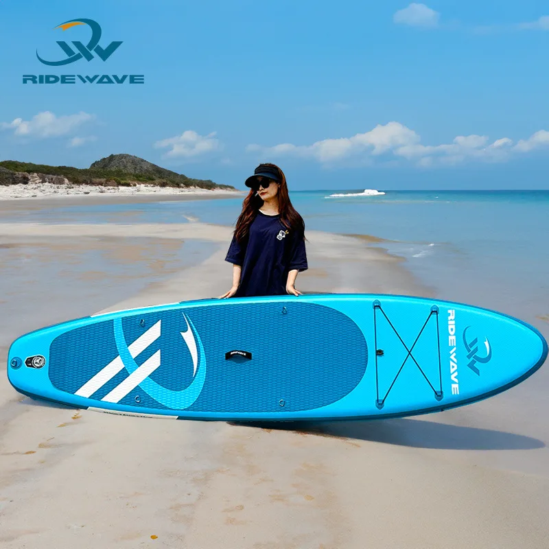 New Outdoor Inflatable Station Standing Water Paddle Board Yoga Board Beginner SUP Speed Skating Rowing Surf Paddle Board