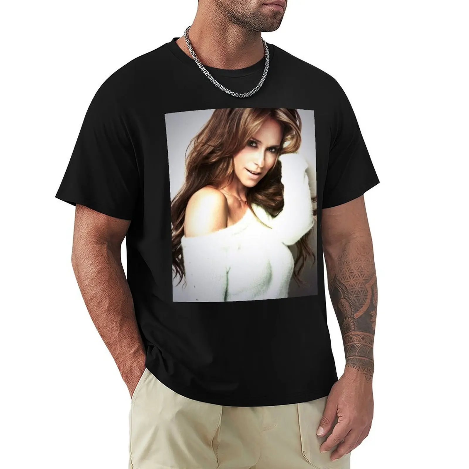 

Jennifer Love Hewitt - Album T-Shirt funny gifts affliction shirts Short sleeve tee men