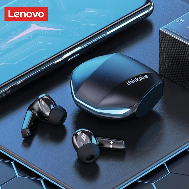 5PCS Original Lenovo GM2 Pro TWS Wireless Bluetooth Headset with Charge Box Noise Cancelling Earbuds with Mic Wireless Earphones