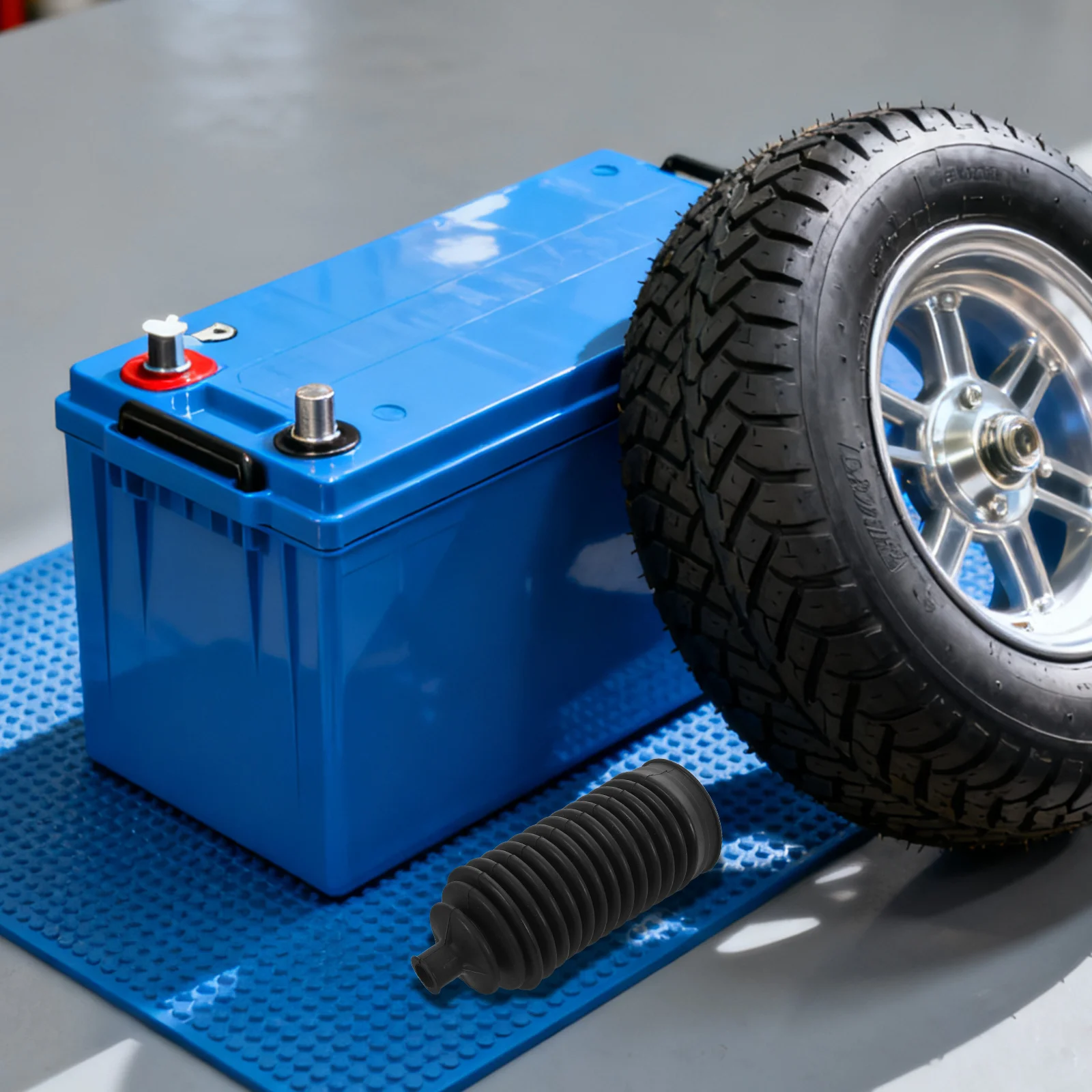 البلاستيك عربة جولف توجيه الغبار الأحذية الدقة تناسب غطاء منفاخ لحماية تروس التوجيه تعزيز الراحة المضادة للاهتزاز