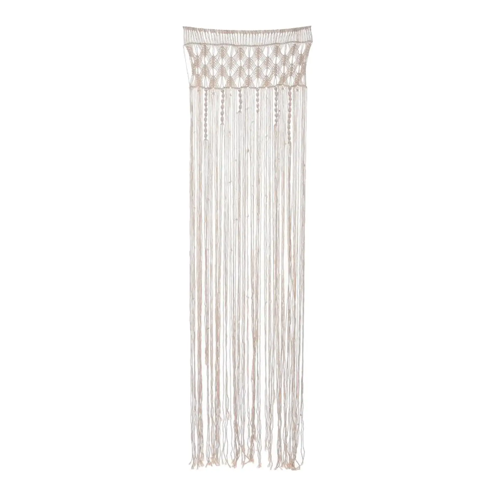 Hand Woven Tapestries Decoration Backdrop Rope Tassels Chic Bohemian for Living Room Playroom Dorm Apartment Baby Room