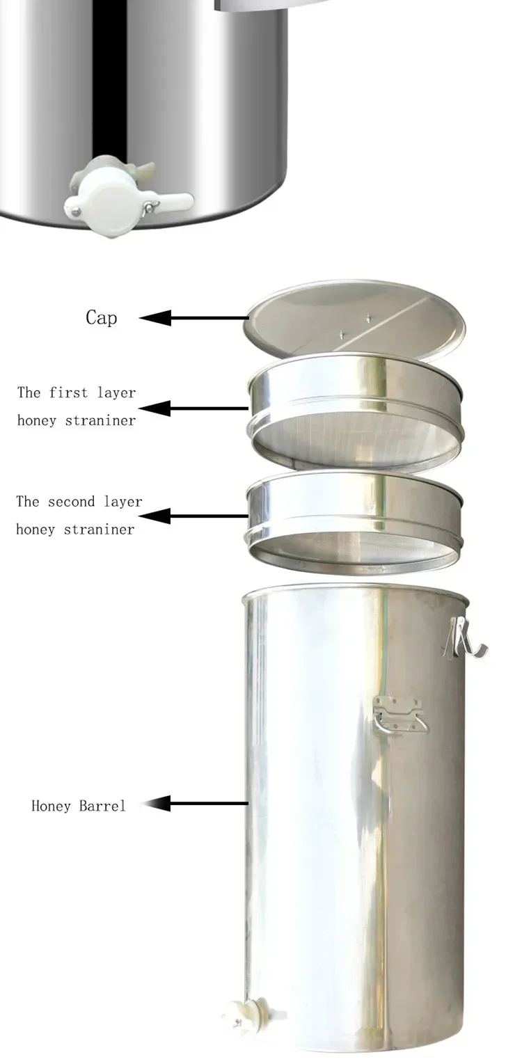 Best - Priced Beekeeping Equipment: Stainless Steel 100L Honey Storage Tank by Trusted Manufacturer