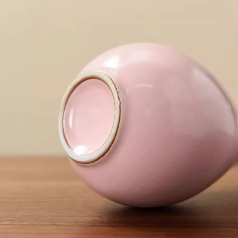 Fenru Kiln China Jingdezhen Luxury Ceramics Pottery Handwork Vases Crafts Room Decoration Home Decoration Flower Vase Room Decor