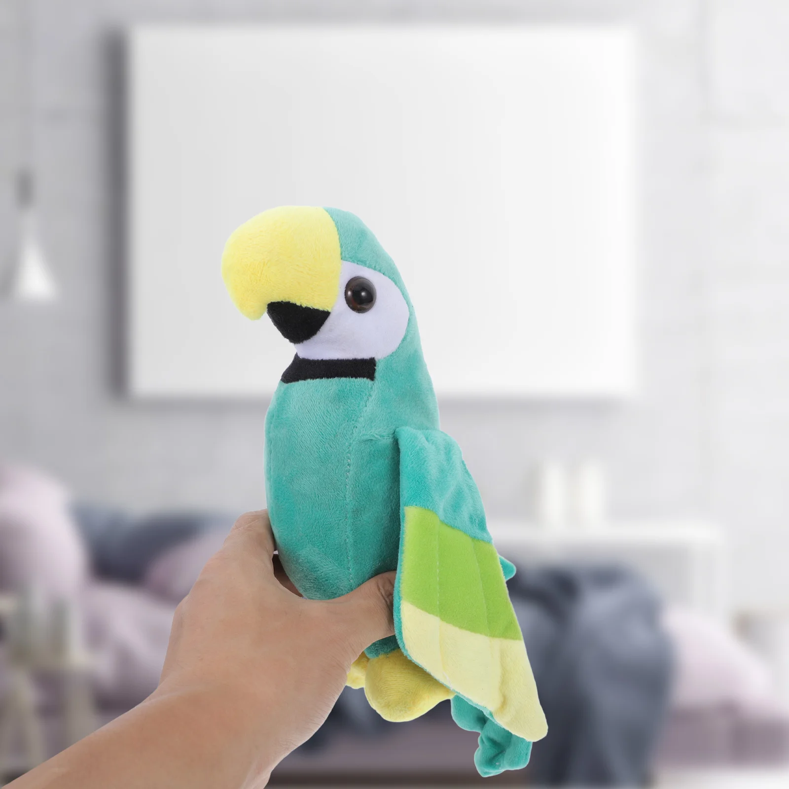 Baby Girl Toys Halloween Inflatables Plush Bird Parrot Miniature Mother Infant