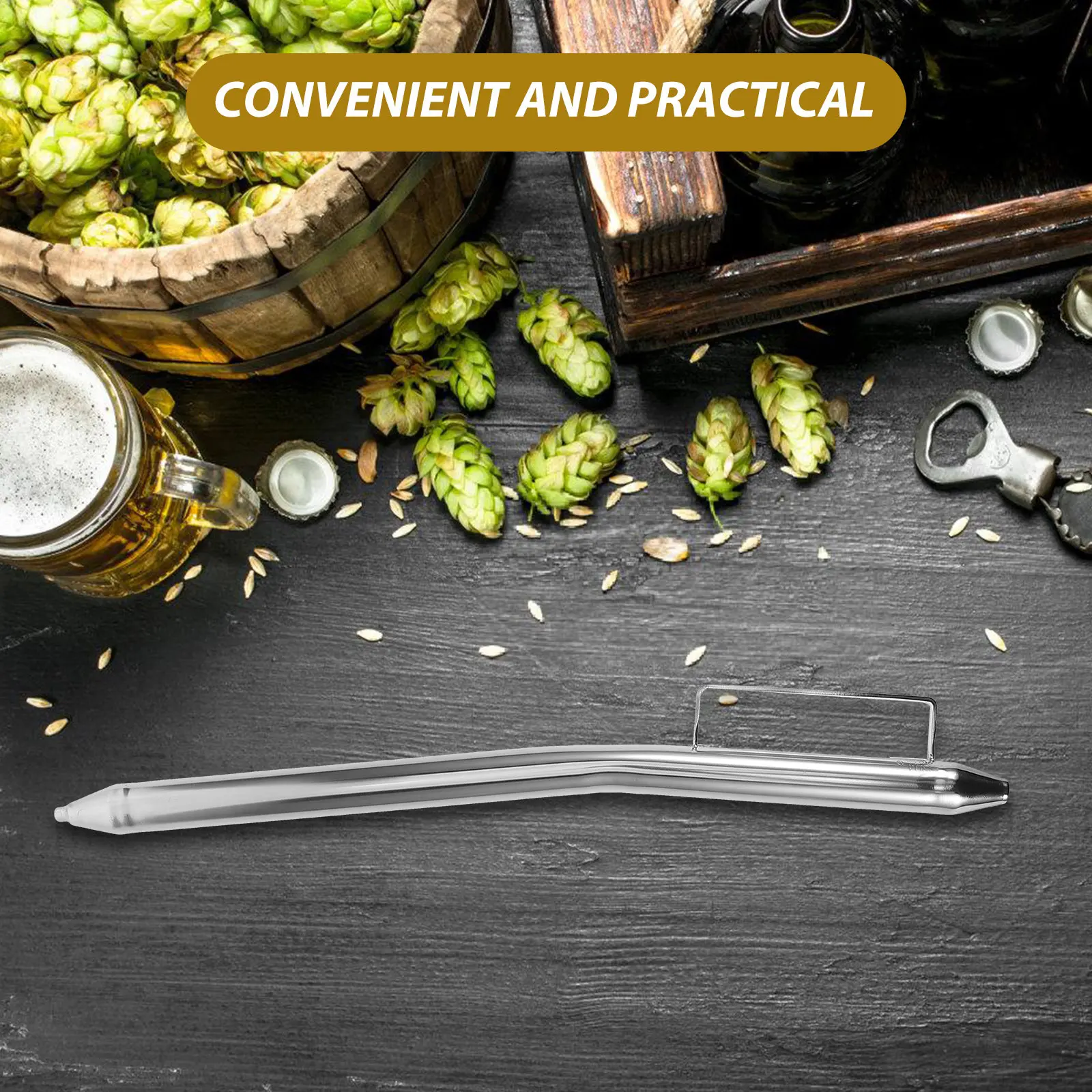 Stainless Steel Wine Barrel Pump Precise Control for Oak Barrel Easy Clean Store Home Winemaking Dispenser Pump Kit Wine