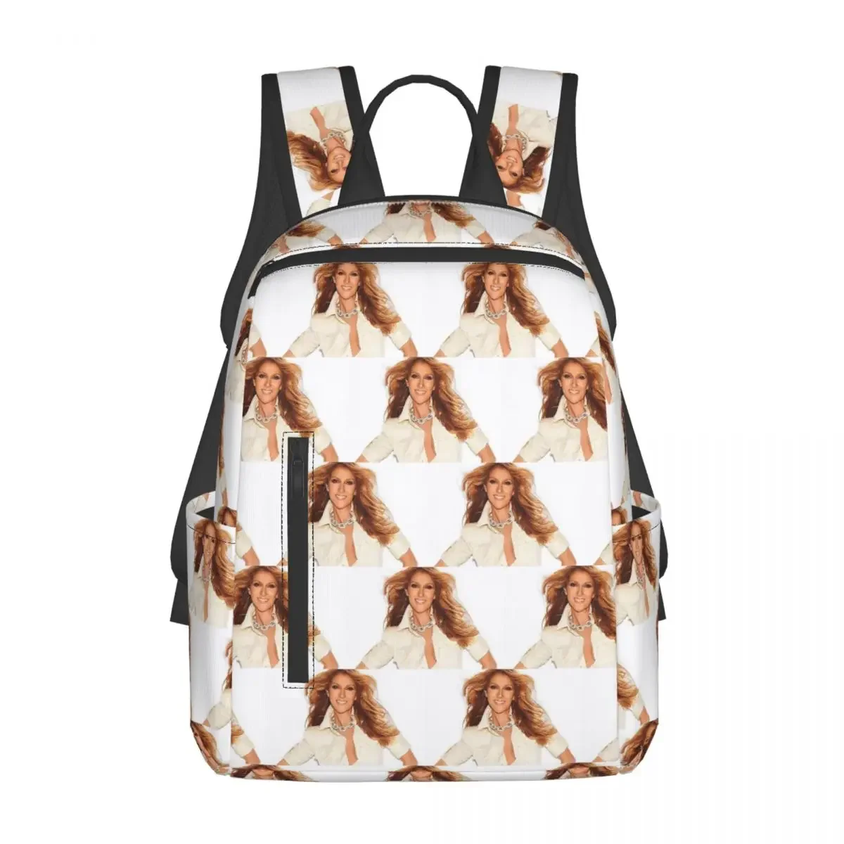 Rambutterurai Celine Dion Tour Dates And C Backpack Daypack Children BookBag School Bag Shoulder Bags for Men Women