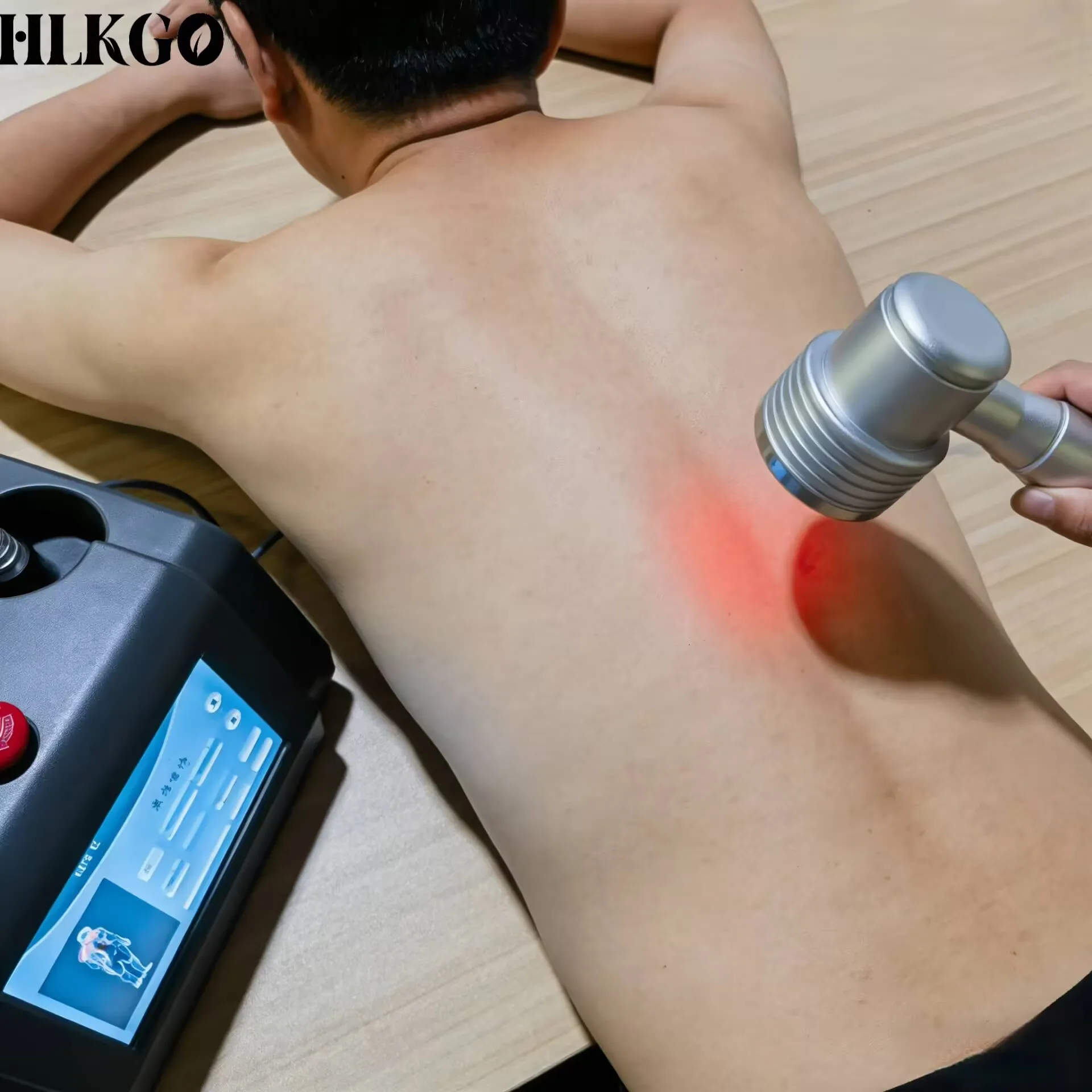 

Портативное устройство для холодной лазерной терапии HLKGO, 16 диодов, 650 нм, 808 нм, красный и ближний инфракрасный свет, для снятия боли у людей и животных, для домашнего и ветеринарного использования