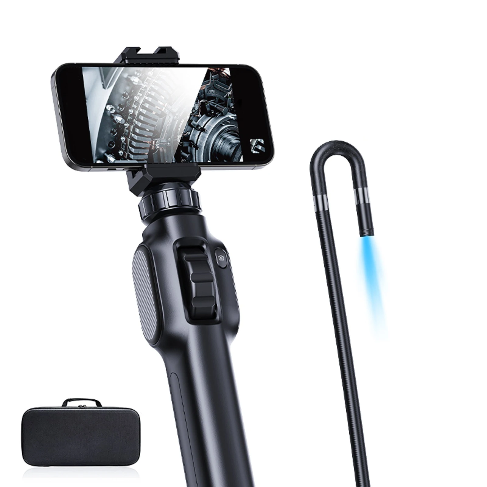 

Инструмент для проверки на 360 градусов, бороскопы, HD-видеомикроскоп, бороскоп на 360 градусов, длина кабеля 3 метра, гибкий угол обзора