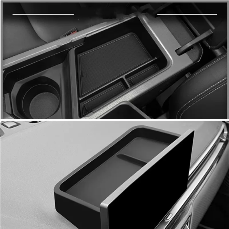 

LHD для GEELY EMGRAND 2022-2025 внутренние молдинги автомобильный подлокотник ящик для хранения для удобного хранения и организации