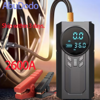 AbuDodo 12V car battery starter 3000A professional car starter versatile booster  21800mAh car booster 150PSI powerbank