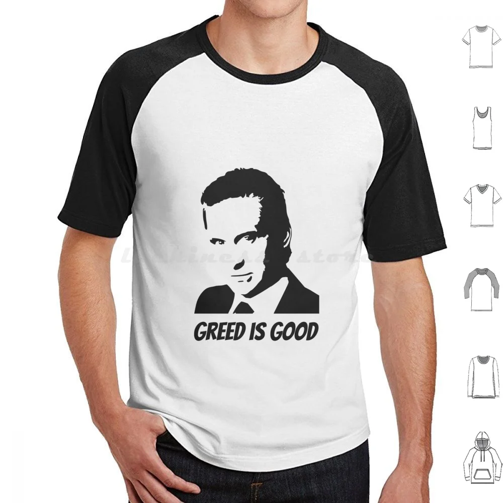 Greed Is Good Hoodies Long Sleeve Greed Is Good Gordon Gekko Sheen Wall Street Gordon Gekko Greed Is Good Gordon Gecko