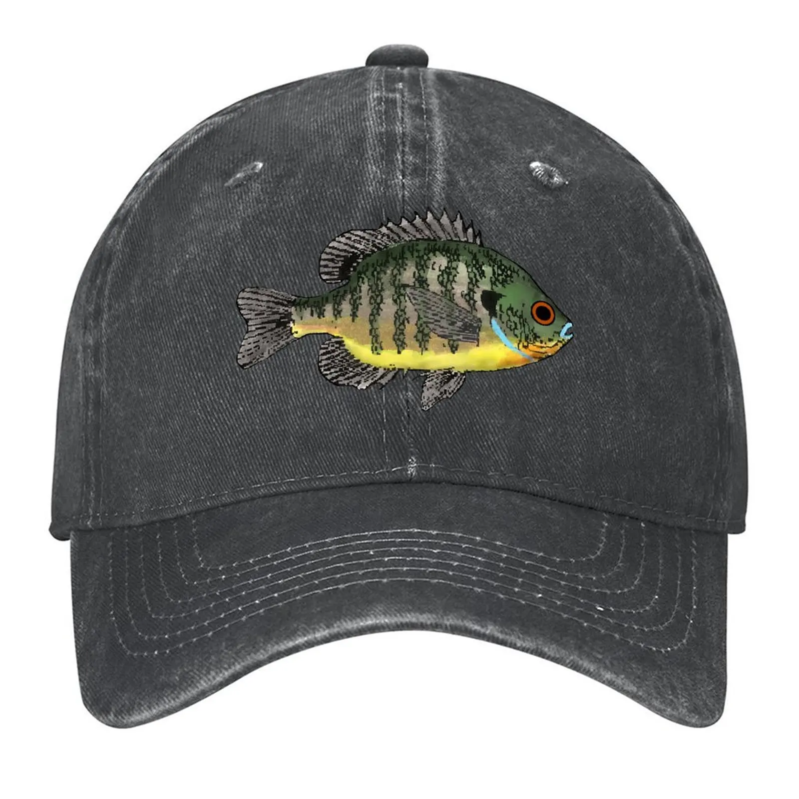 

Bluegill Sunfish Baseball Cap Trucker Cap Gentleman Hat hard hat Luxury Brand Ladies Men's
