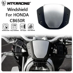 MTKRACING-parabrisas delantero para motocicleta, accesorio Deflector de viento para HONDA CB650R 2019-2023