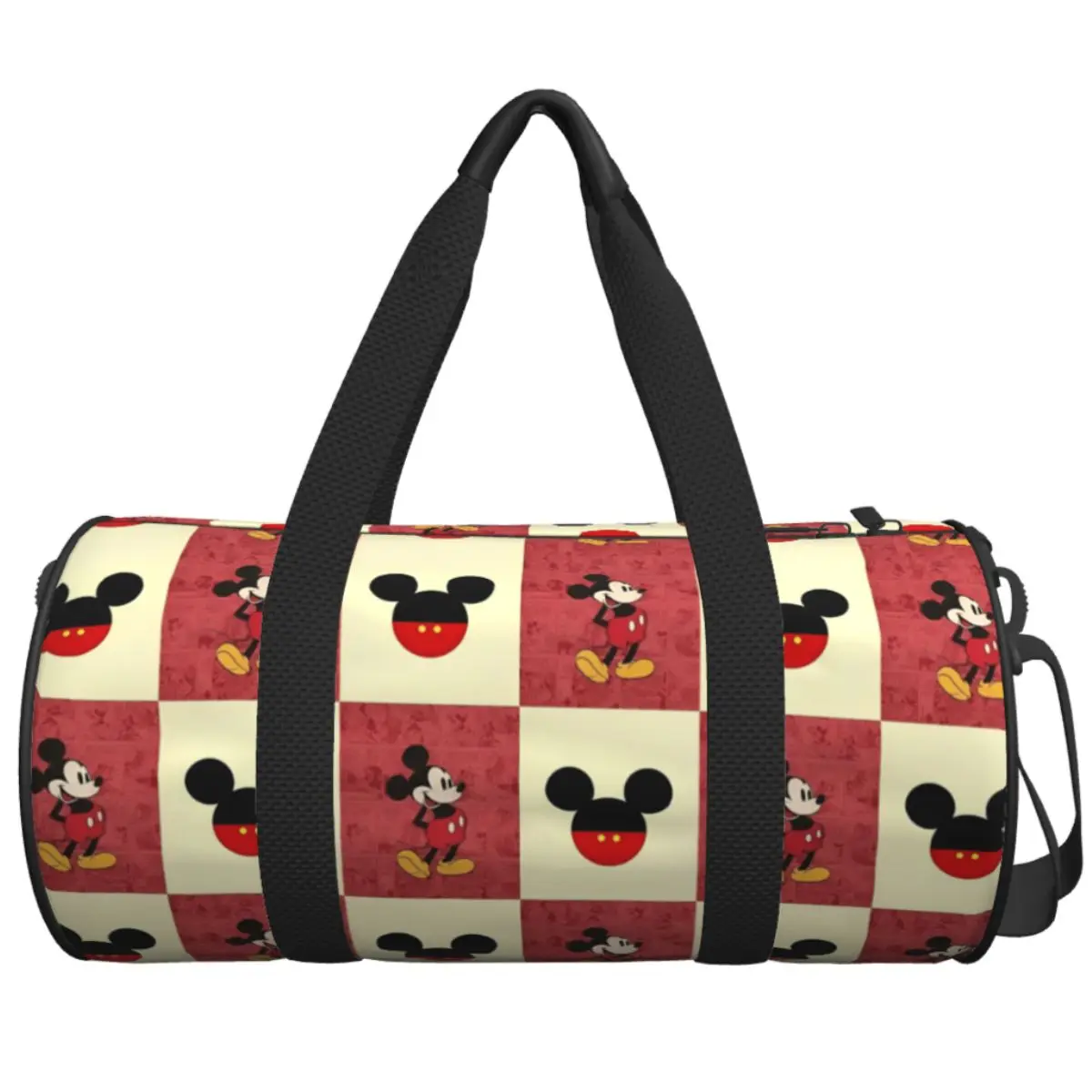 

Дорожная сумка с принтом Микки Мауса, спортивная сумка, спортивные сумки на открытом воздухе, большая вместительная модная сумка на заказ, забавная сумка для фитнеса для мужчин и женщин