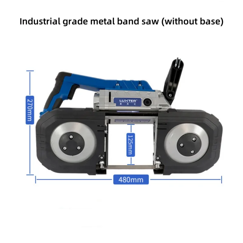 

1500W Metal Band Saw Machine, Household Portable Wood Metal Plastic Cutting Machine