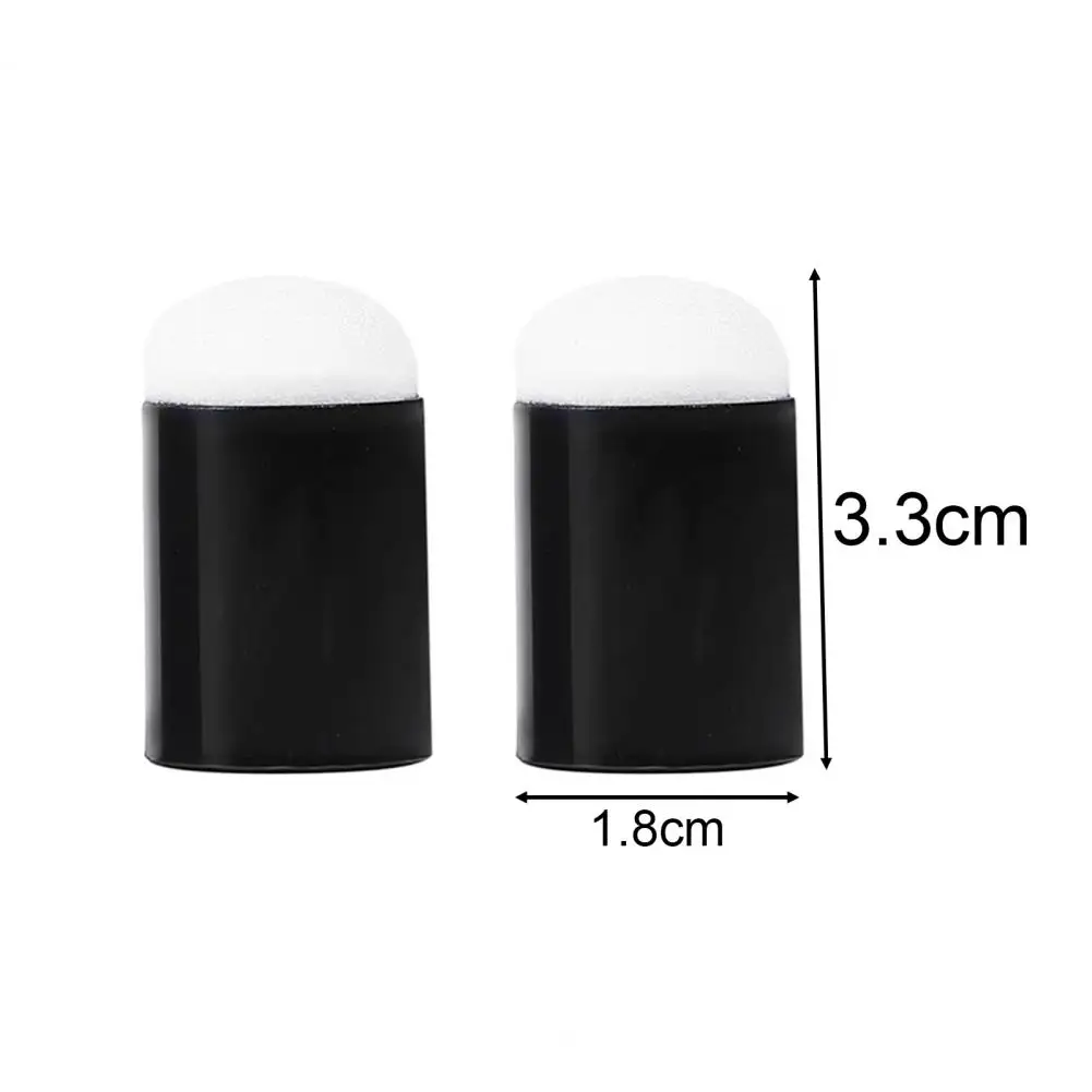 塗装用スポンジダスターセット、描画用フィンガースポンジ、アートインククラフト、チョークカード、10個