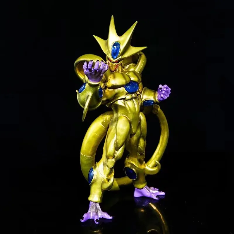 

Аниме Dragon Ball Z Super Saiyan Golden Cooler Coora Final Form Ver. Фигурка из ПВХ Статуя Frieza Коллекционная модель игрушки куклы