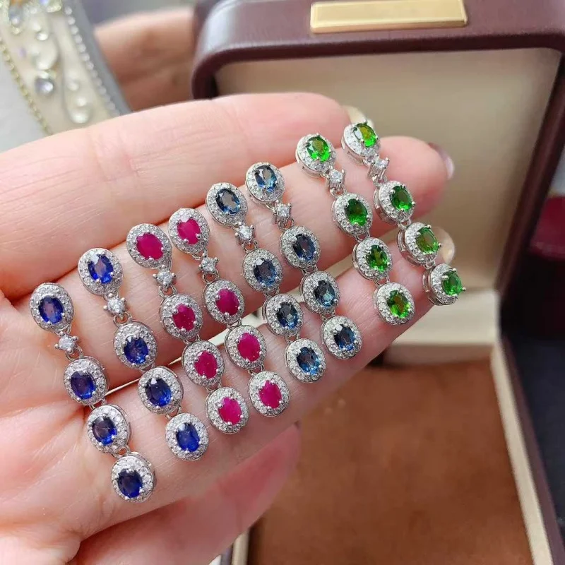 boucles-d'oreilles-pendantes-en-argent-sterling-925-topaze-bleue-de-londres-naturelle-rubis-saphir-diopside-cadeau-de-noel-avec-certificat