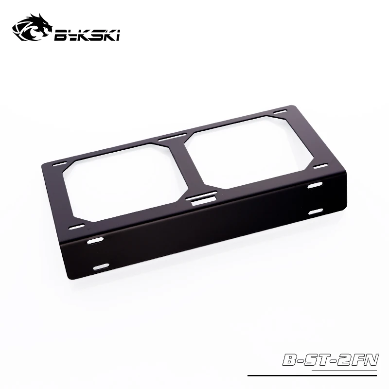 Imagem -04 - Bykski Water Cooling Suporte de Montagem para 120 mm Ventilador Radiador Suporte 120 240 360 Opcional Peças de Resfriamento a Água B-st-fn