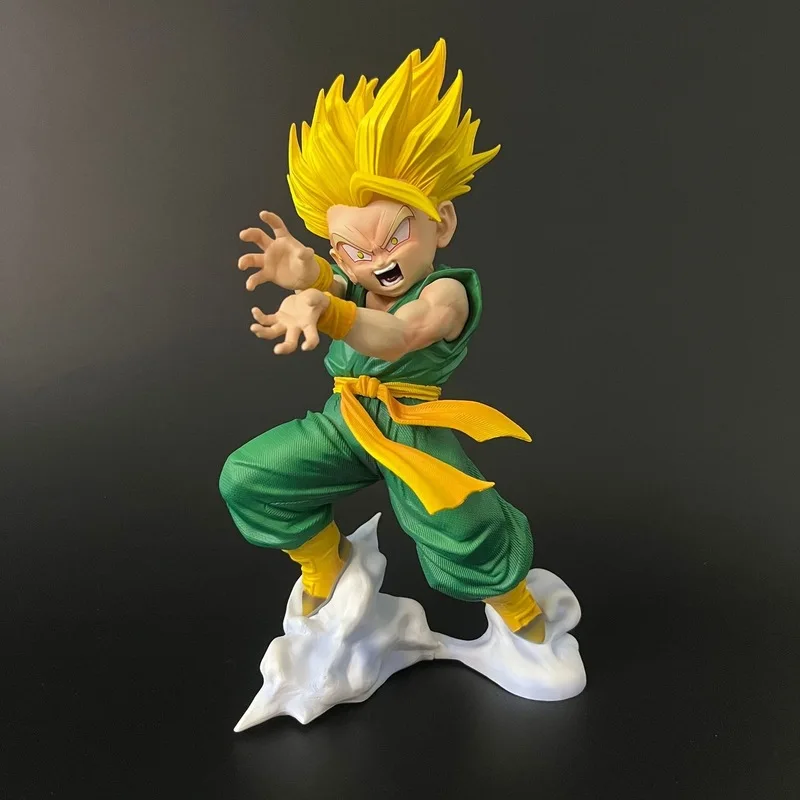 Figura de acción de Dragon Ball Super Saiyan Goten Trunks, figura coleccionable de Pvc, adorno decorativo para el hogar y el escritorio para fanáticos del Anime