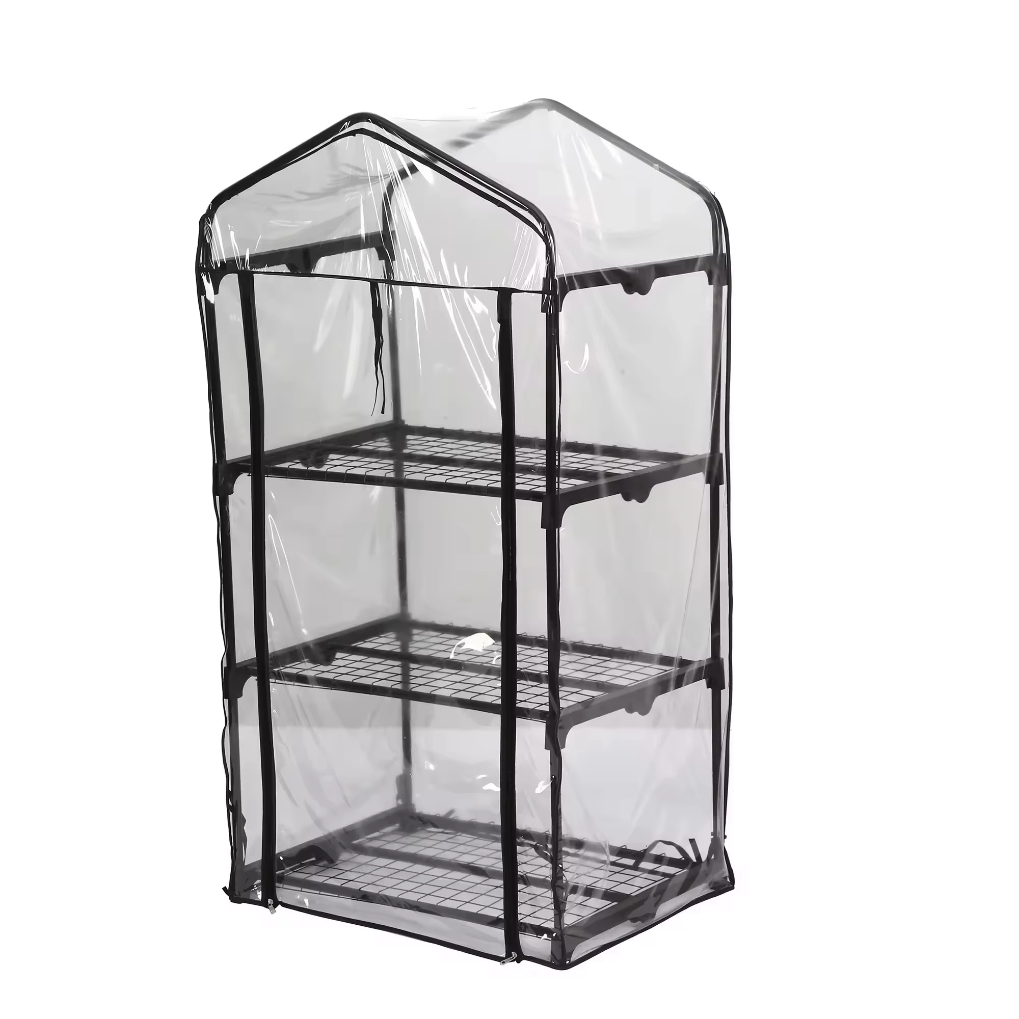 Grow Tent Greenhouse, Multi-Use 600D Oxford Fabric, Easy-Clean Surface, Indoor Outdoor Vegetable Garden, Portable Plant Shelter