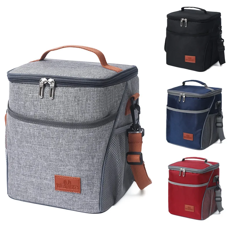 

Хит продаж: Сумка-холодильник для красного вина, большая вместительная сумка для напитков, ланч-бэг, переносная сумка-холодильник для улицы