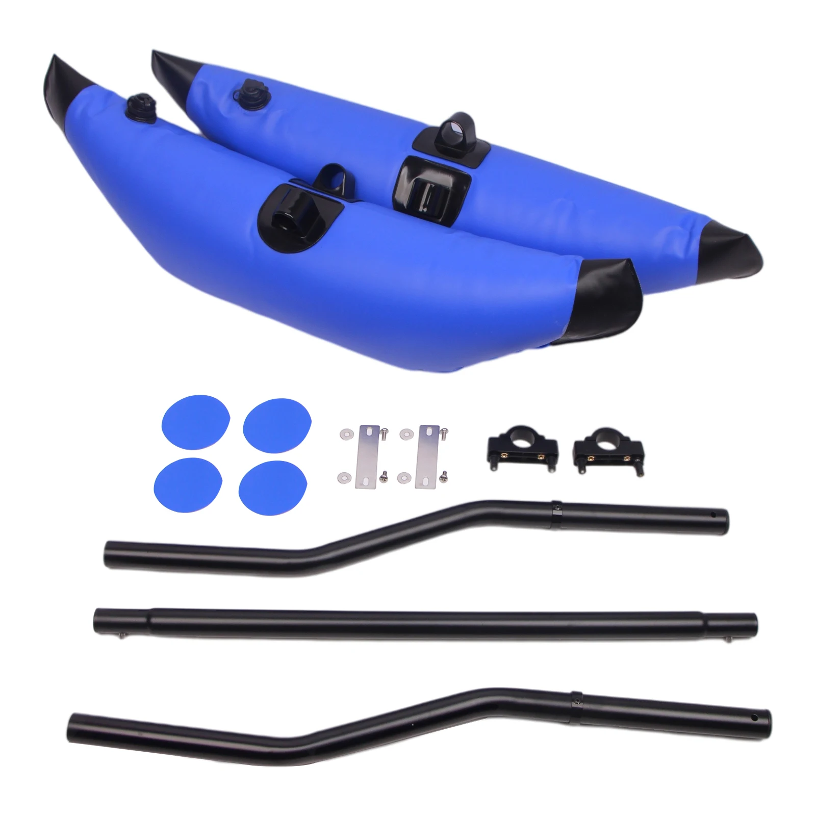 Kayak Float Kayak PVC Inflatable Outrigger Float with Sidekick Arms Rod Kayak Boat Fishing Standing Float Stabilizer System Kit