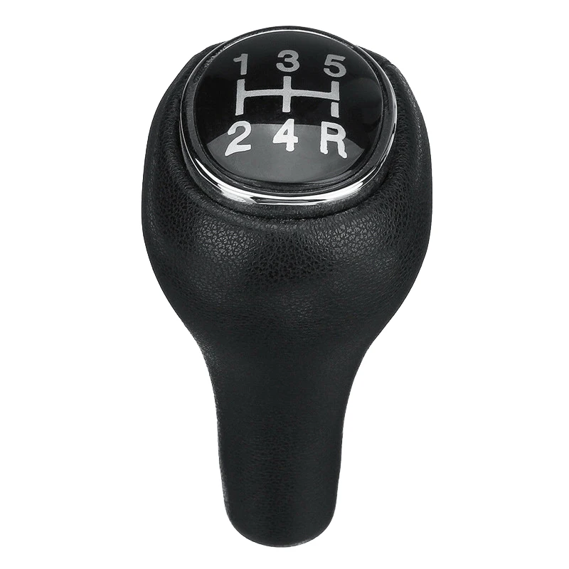 

5-Speed Manual Leather Gear Shift Knob Shifter Lever For Ford Focus MK1 1998-2005