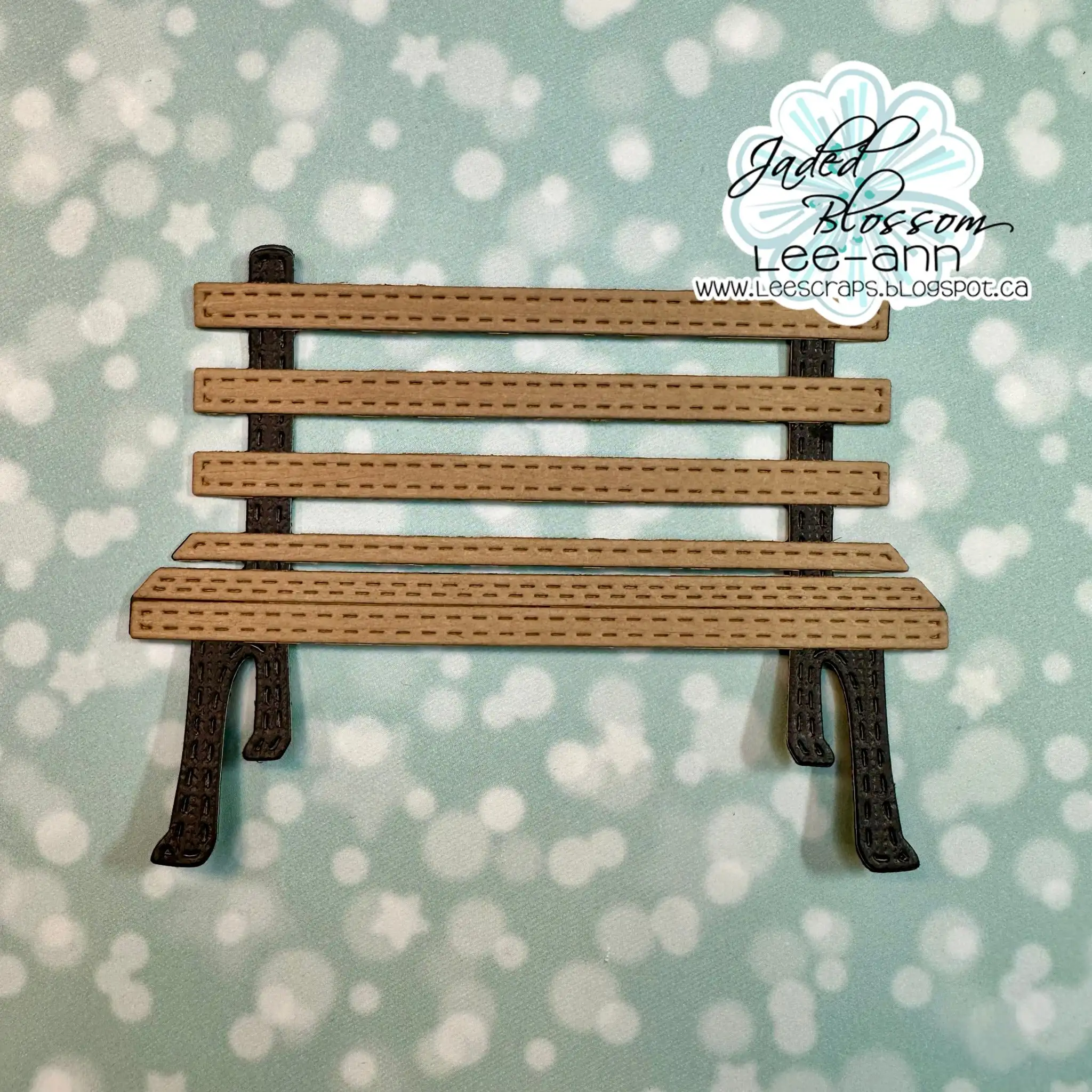 PARK BENCH DIE Gnome Dies Metal Cutting Die Scrapbook Embossed Paper Card Album Craft Template Cut Die Stencils New for 2026