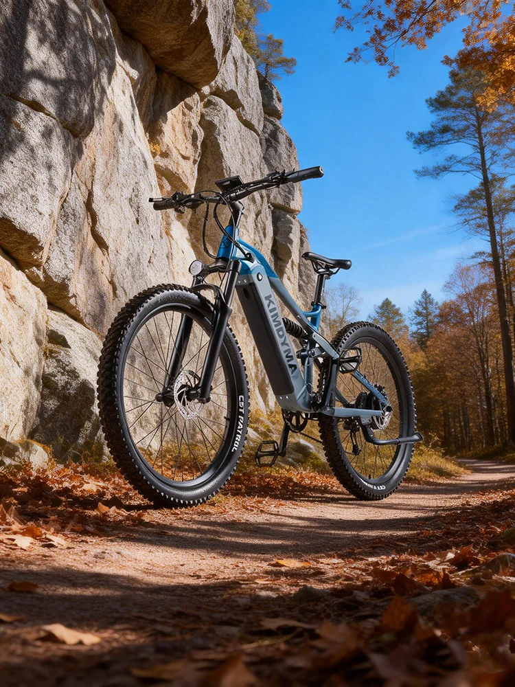 AliExpress BURCHDAK01 All-Terrain Electric Bike, 1500W Motor 48V 20Ah Removable Battery, 26" Fat Tyre Off-Road Ebike with Torque Sensor, Up to 60 Miles Long Range for Adults