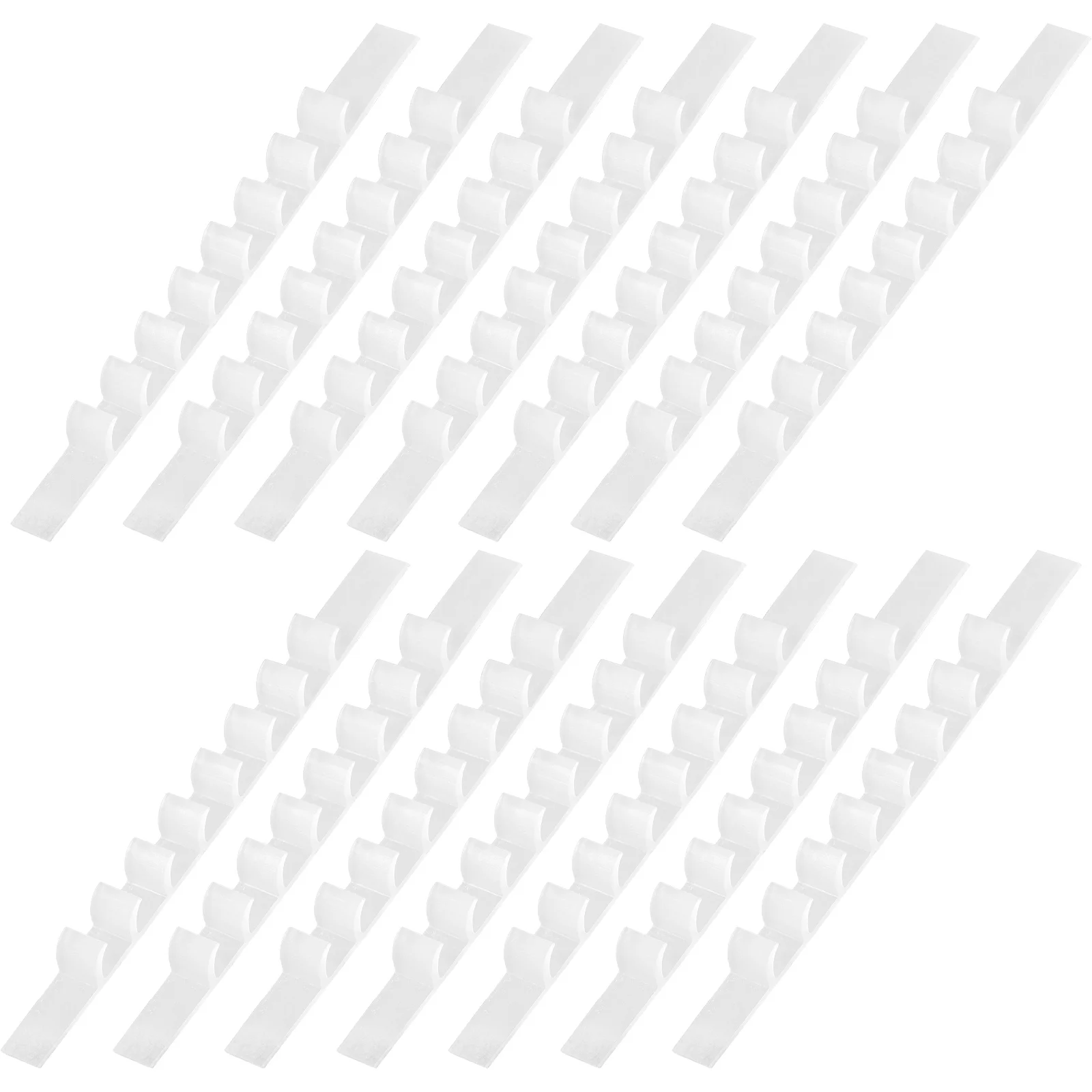 50 قطعة شماعات ذاتية اللصق قبضة شرائط عدم الانزلاق سيليكون اكسسوارات ل خزانة الشماعات شماعات شرائط الشماعات أجزاء عدم الانزلاق #4