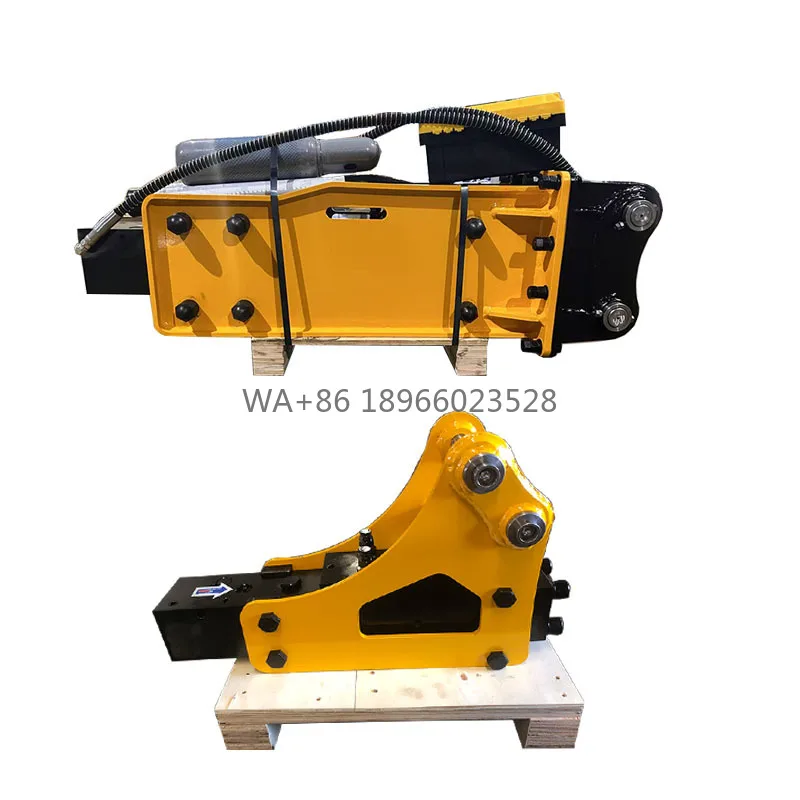 Martillo hidráulico usado del excavador del nuevo diseño R320, material 42Crmo del rompedor de rocas