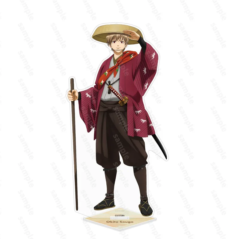 GINTAMA Anime Figures Sakata Gintoki Takasugi Shinsuke Hijikata Toushirou Cosplay Acrylic Stand Model Fans Birthday Gifts