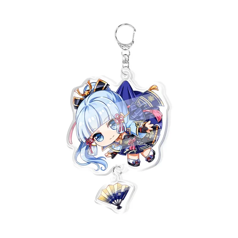 Hot Game Xiao Collei Tighnari Dori Nahida Keychain  Anime Accessories Key Chain Backpack Pendant Prop Fans Gift